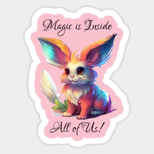 Bunny Magic Sticker